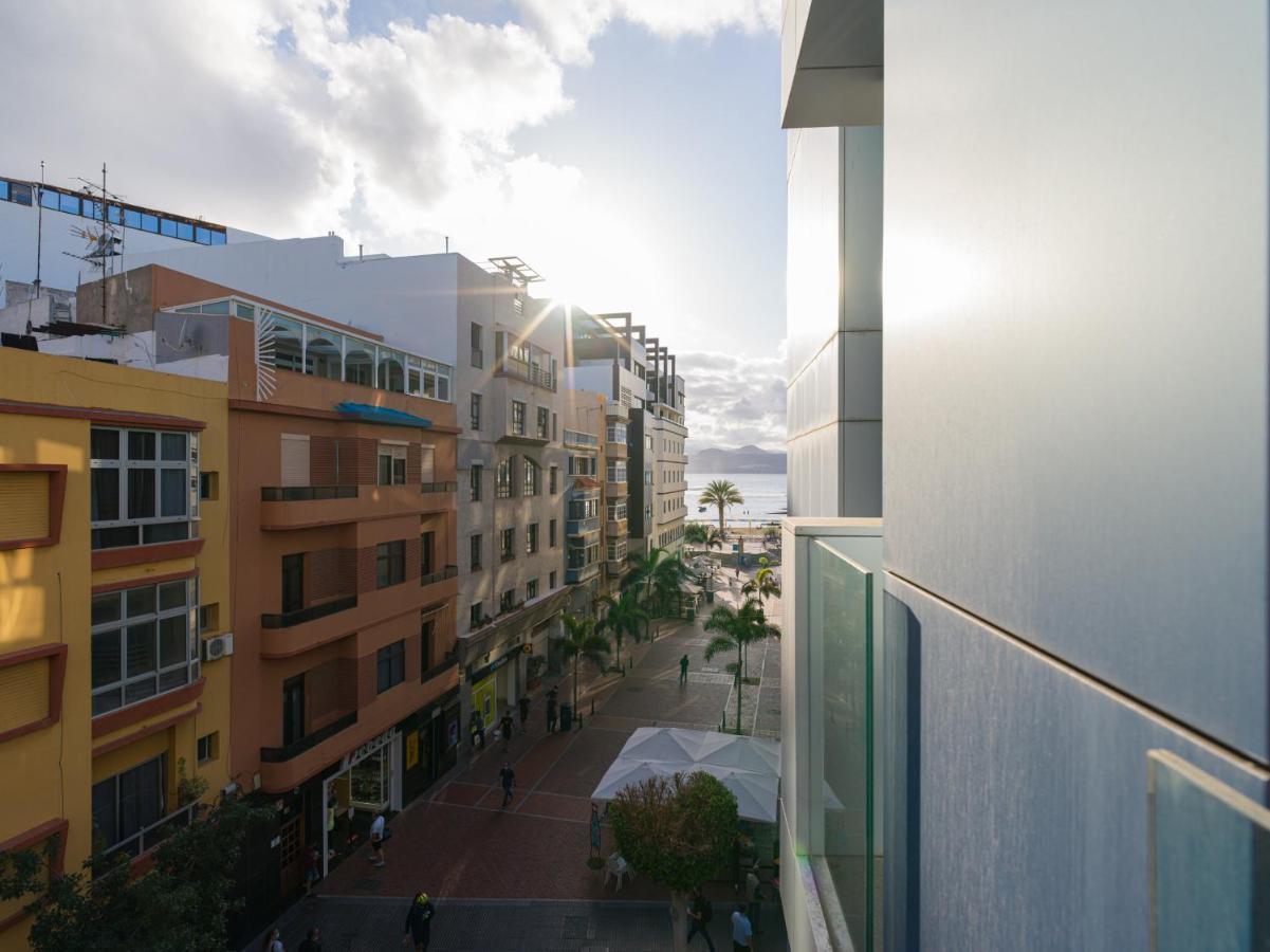 Loft - Side Sea Views - Aircon & Wifi Lägenhet Las Palmas de Gran Canaria Exteriör bild
